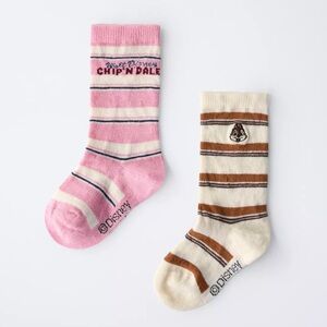 ZARA TWO-PACK CHIP AND DALE DISNEY SOCKS